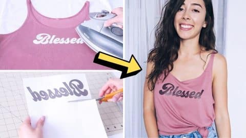Easy DIY Custom Print Shirts Using An Iron | DIY Joy Projects and Crafts Ideas
