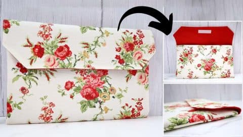 Easy DIY Laptop Sleeve Sewing Tutorial | DIY Joy Projects and Crafts Ideas