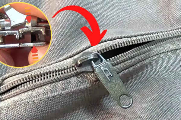 Easy Fix For A Broken Separated Zipper