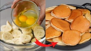 Easy Mini Banana Pancake Recipe