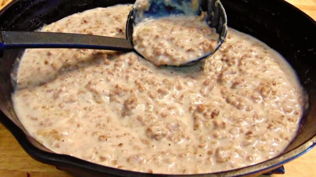 Easy SOS Hamburger Gravy Recipe