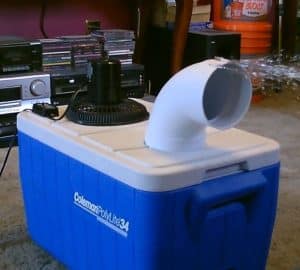 Easy DIY Air Conditioner Tutorial (Can Be Solar Powered)