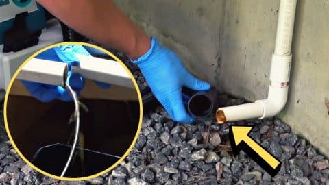Easy Way To Unclog Your AC Drain | DIY Joy Projects and Crafts Ideas