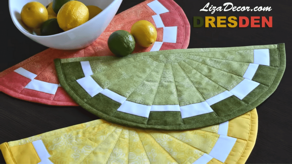 Fruit Quilt Placemat Tutorial