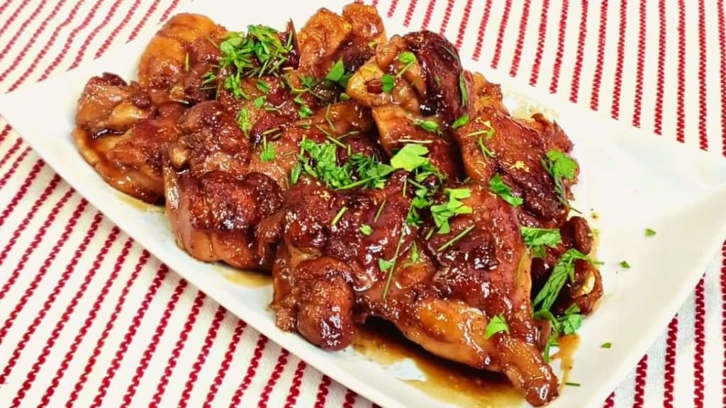 Honey Butter Glazed Chicken Thighs Recipe