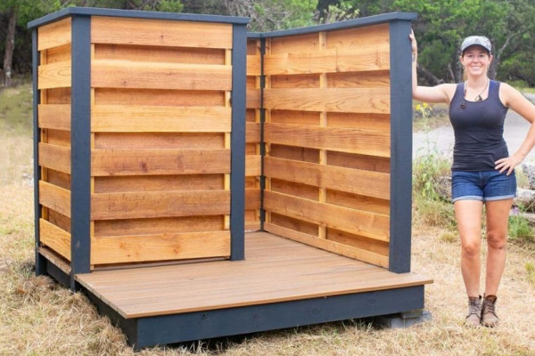 How To Build An Outdoor Shower