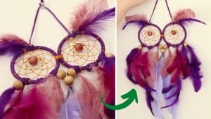 How To Make A Whimsical DIY Owl Dreamcatcher