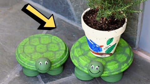 How To Make Turtle Flower Pot Holders | DIY Joy Projects and Crafts Ideas
