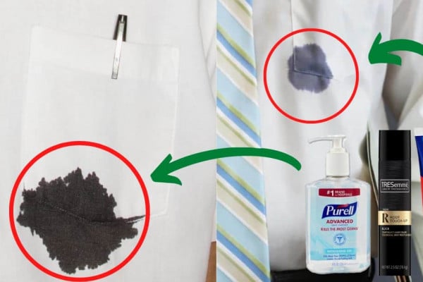 How To Remove Ink Stains From Clothes & Fabric