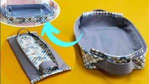 How To Sew A Hot Dish Basket In 7 minutes
