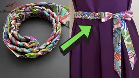 How to Make a Sash Belt | DIY Joy Projects and Crafts Ideas