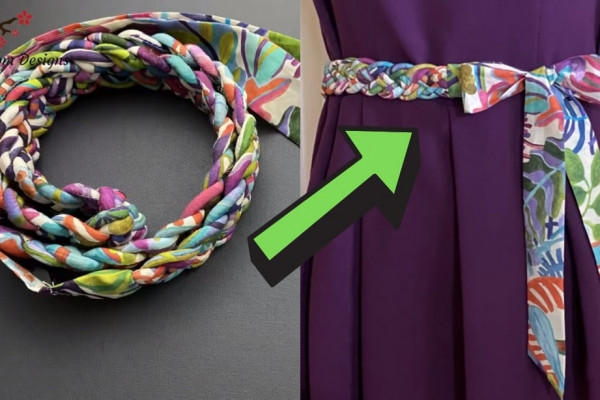How to Make a Sash Belt