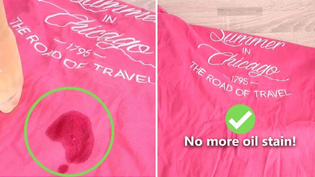 How to Remove Oil Stains Out of Clothes