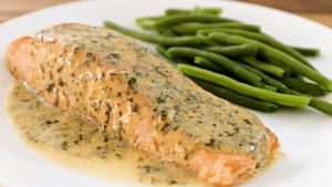 Salmon With Lemon Butter Sauce Recipe