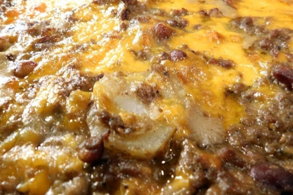 Southern Hamburger Potato Casserole