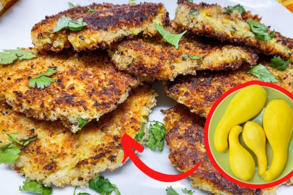 Yellow Squash Fritters Recipe
