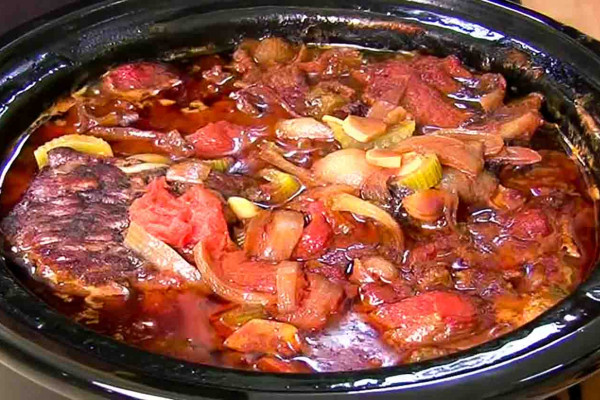 Easy slow-cooked beef roast recipe