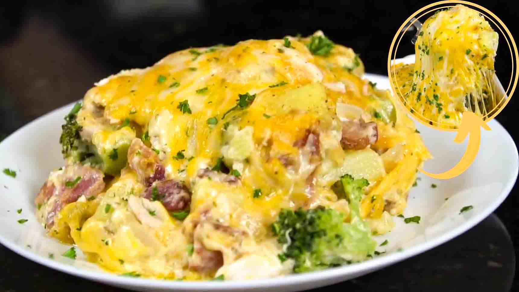 Chicken Bacon Ranch Casserole Recipe | DIY Joy Projects and Crafts Ideas