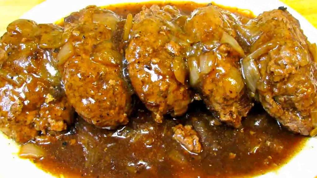 Classic salisbury steak and gravy recipe