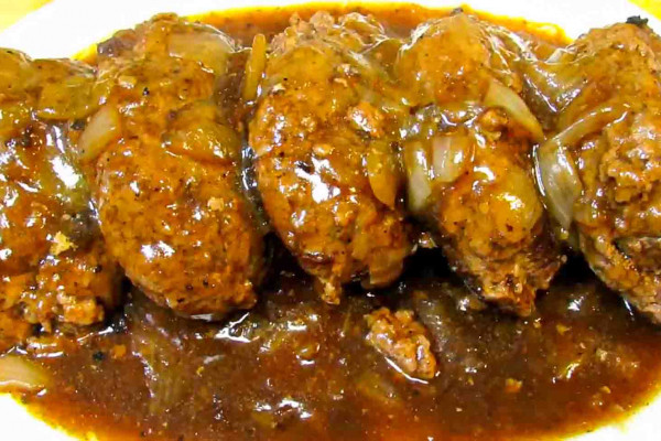 Classic salisbury steak and gravy recipe