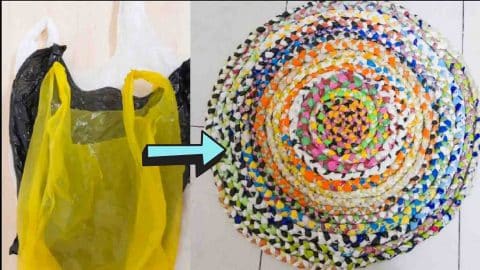 Easy DIY Rug Using Plastic Bags | DIY Joy Projects and Crafts Ideas