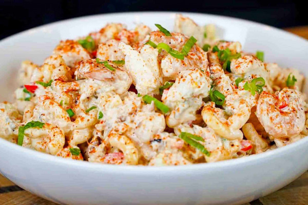 Quick and easy seafood salad recipe