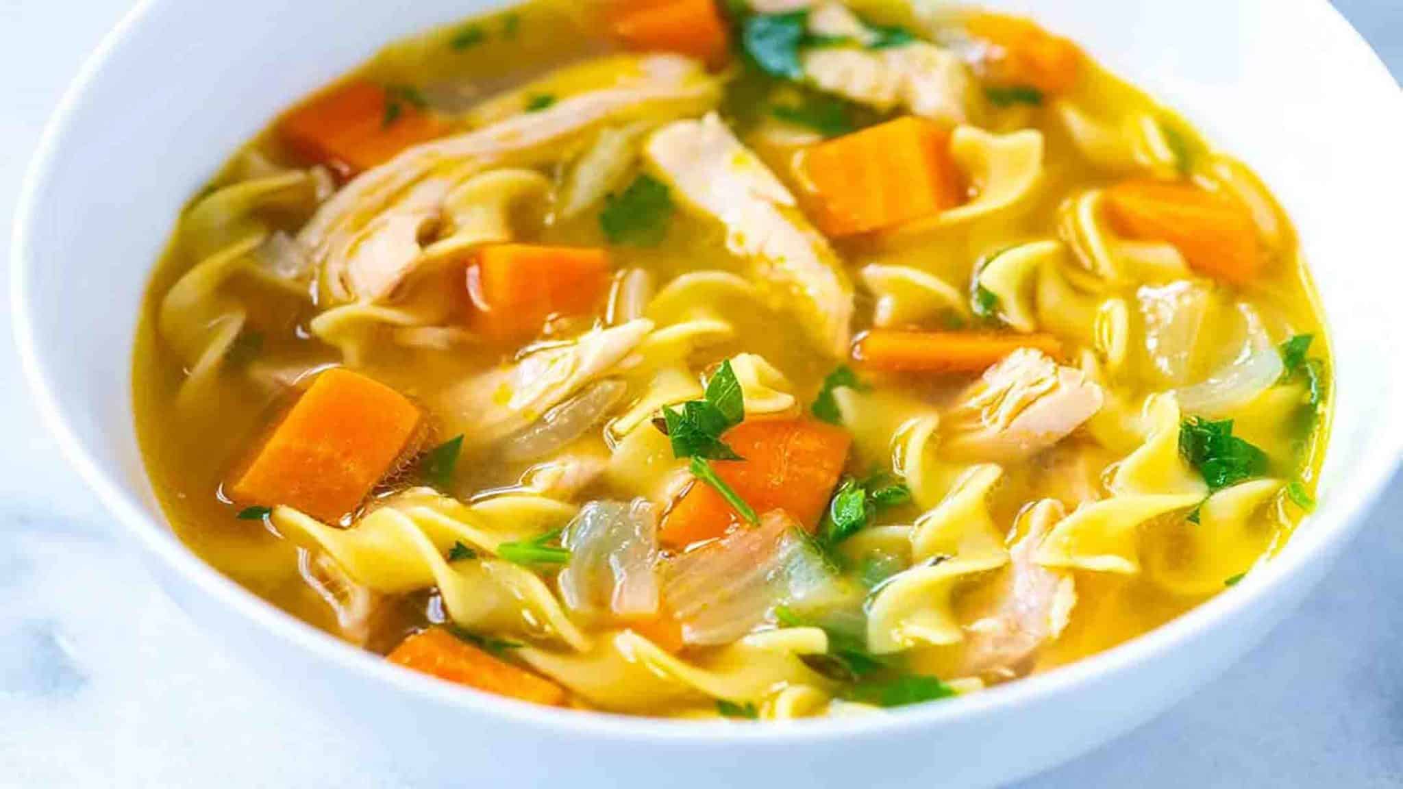 Best Homemade Chicken Noodle Soup Recipe | DIY Joy Projects and Crafts Ideas