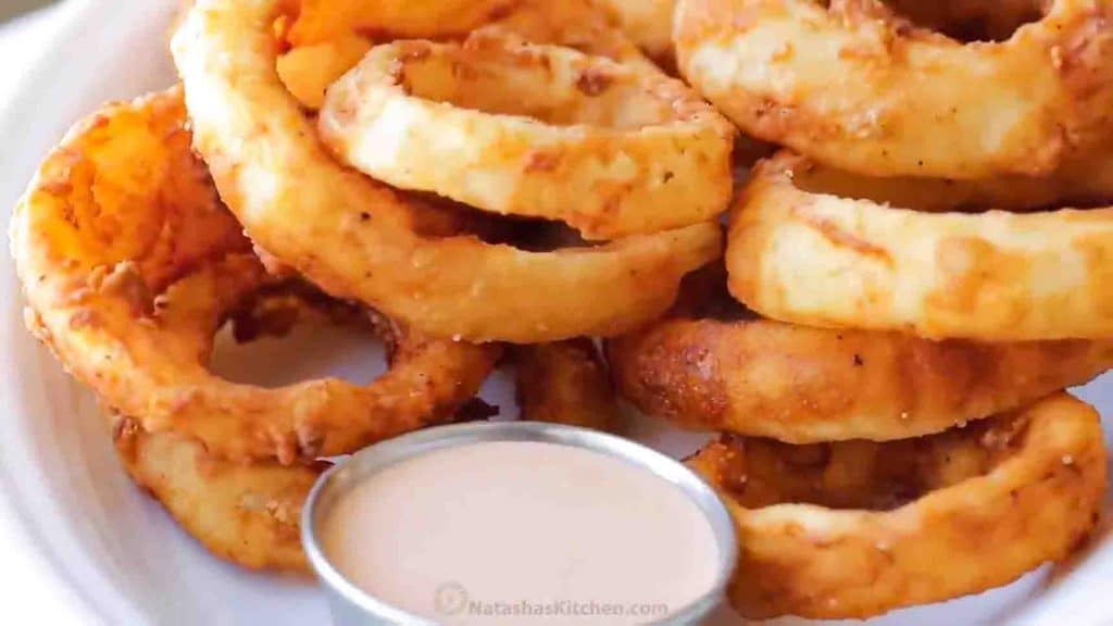 Crispy homemade onion rings recipe
