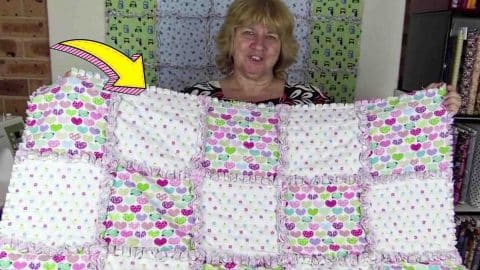 How To Make A Rag Quilt For Beginners | DIY Joy Projects and Crafts Ideas