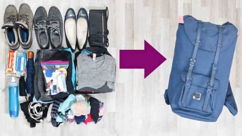 Best Tips On How To Pack Light For A Long Trip | DIY Joy Projects and Crafts Ideas