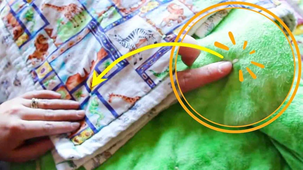 How to do the hidden tie or international stitch