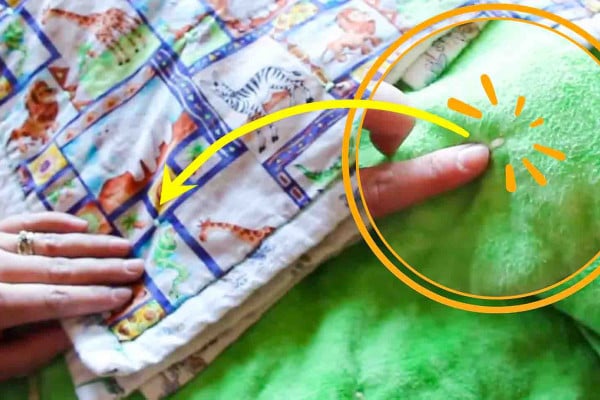 How to do the hidden tie or international stitch