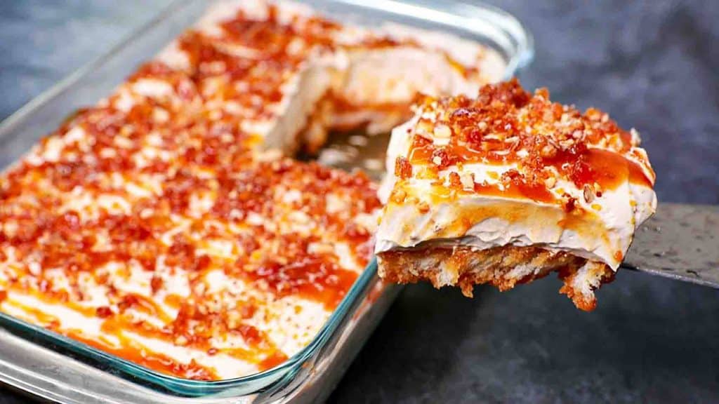 No-oven butterscotch bread pudding recipe