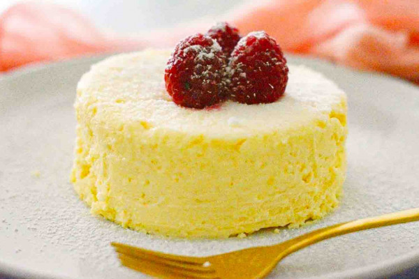 1-minute microwave cheesecake recipe