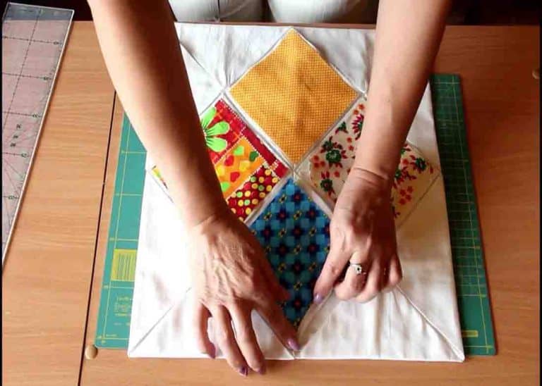 Two Ways to Sew A Cathedral Window Quilt Block