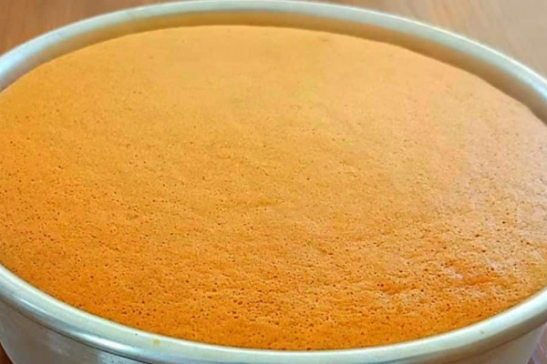 3 Ingredient Sponge Cake