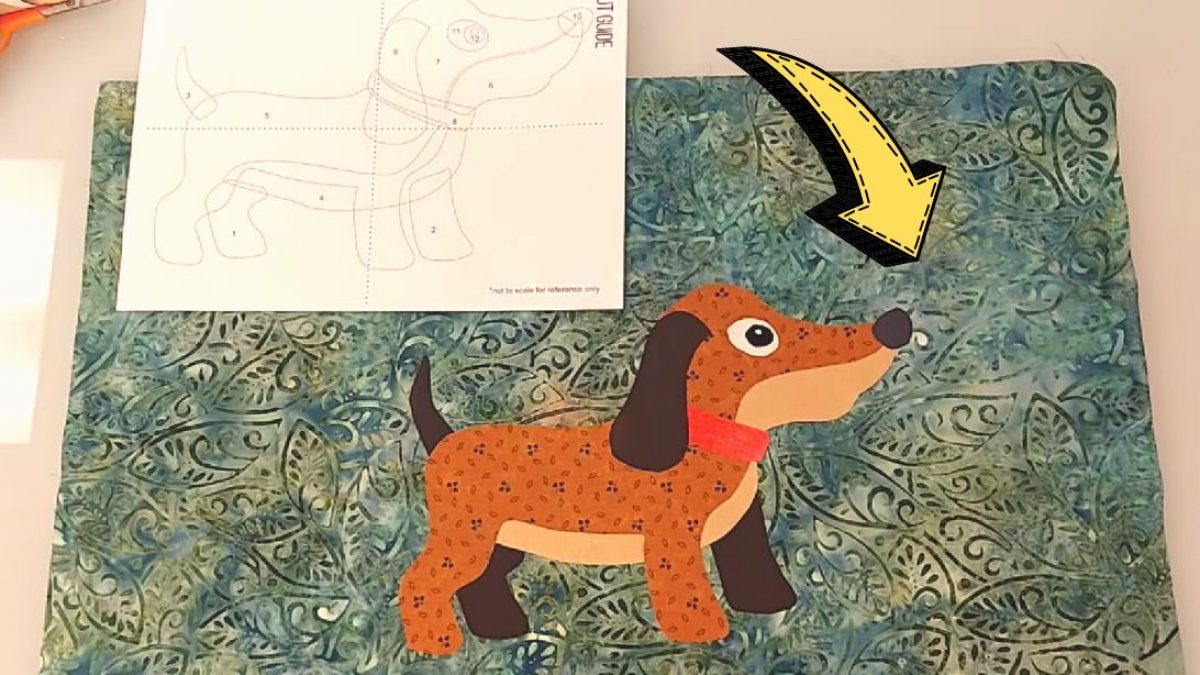 Adorable Quilted Dog Tutorial (With Free Pattern) - DIY Joy, image size:1200x675