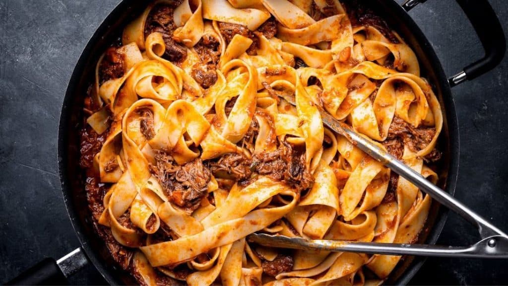 Best Short Rib Ragu With Pappardelle Pasta