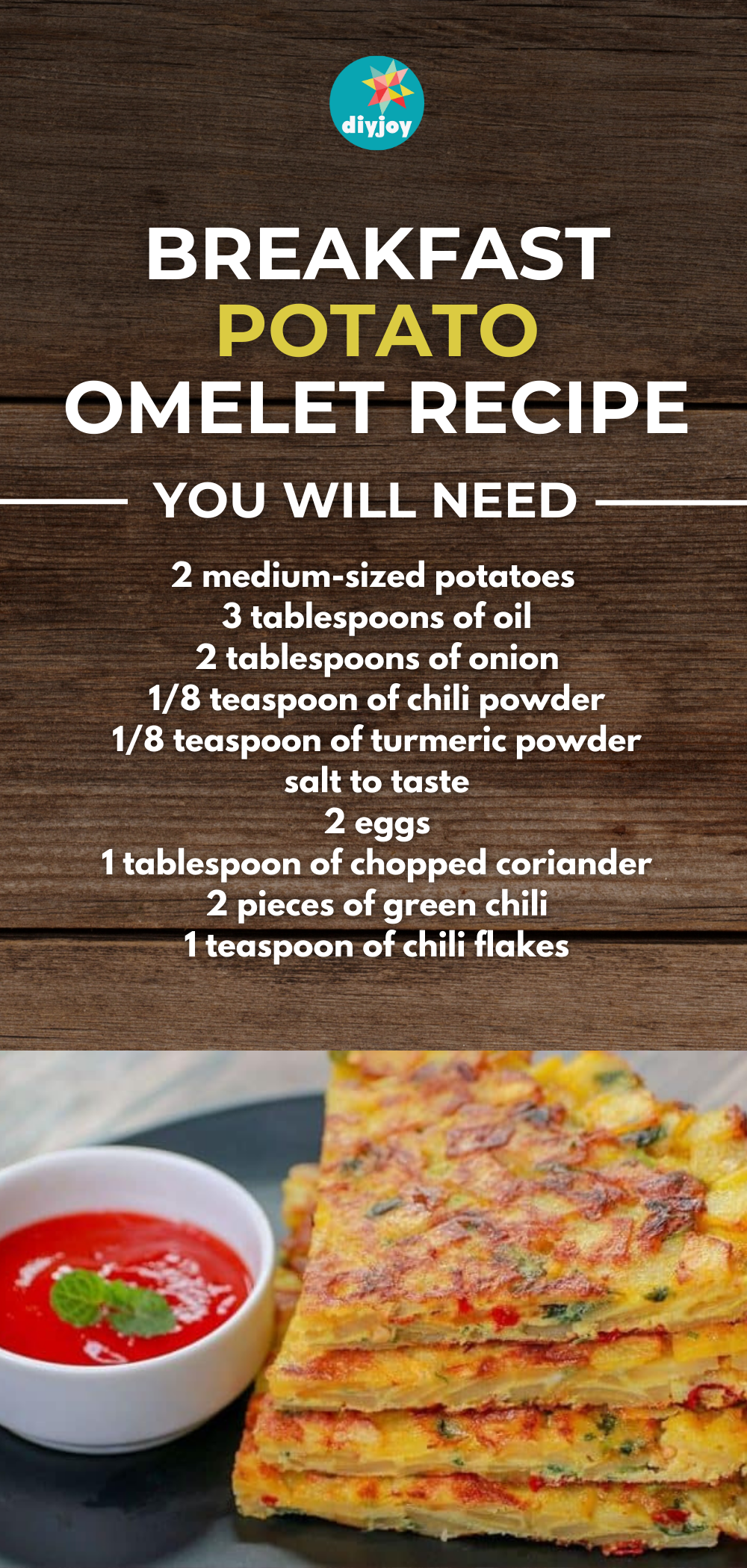 Breakfast Potato Omelet Recipe
