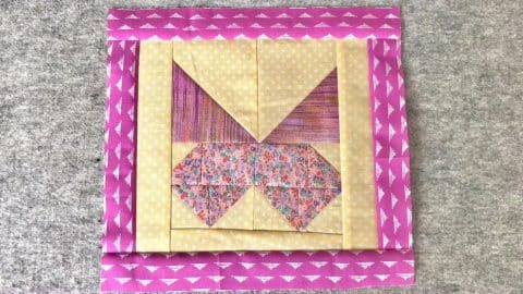 Butterfly Scrap Quilt Block | DIY Joy Projects and Crafts Ideas