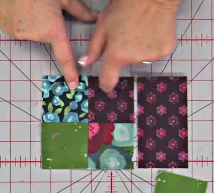 easy card trick quilt block