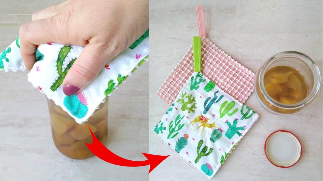 How To Make A DIY Jar Opener For A Bit Of Extra Grip ⋆ Hello Sewing