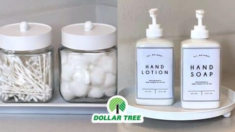 Dollar Tree High-End DIY Bathroom Decor | DIY Joy Projects and Crafts Ideas