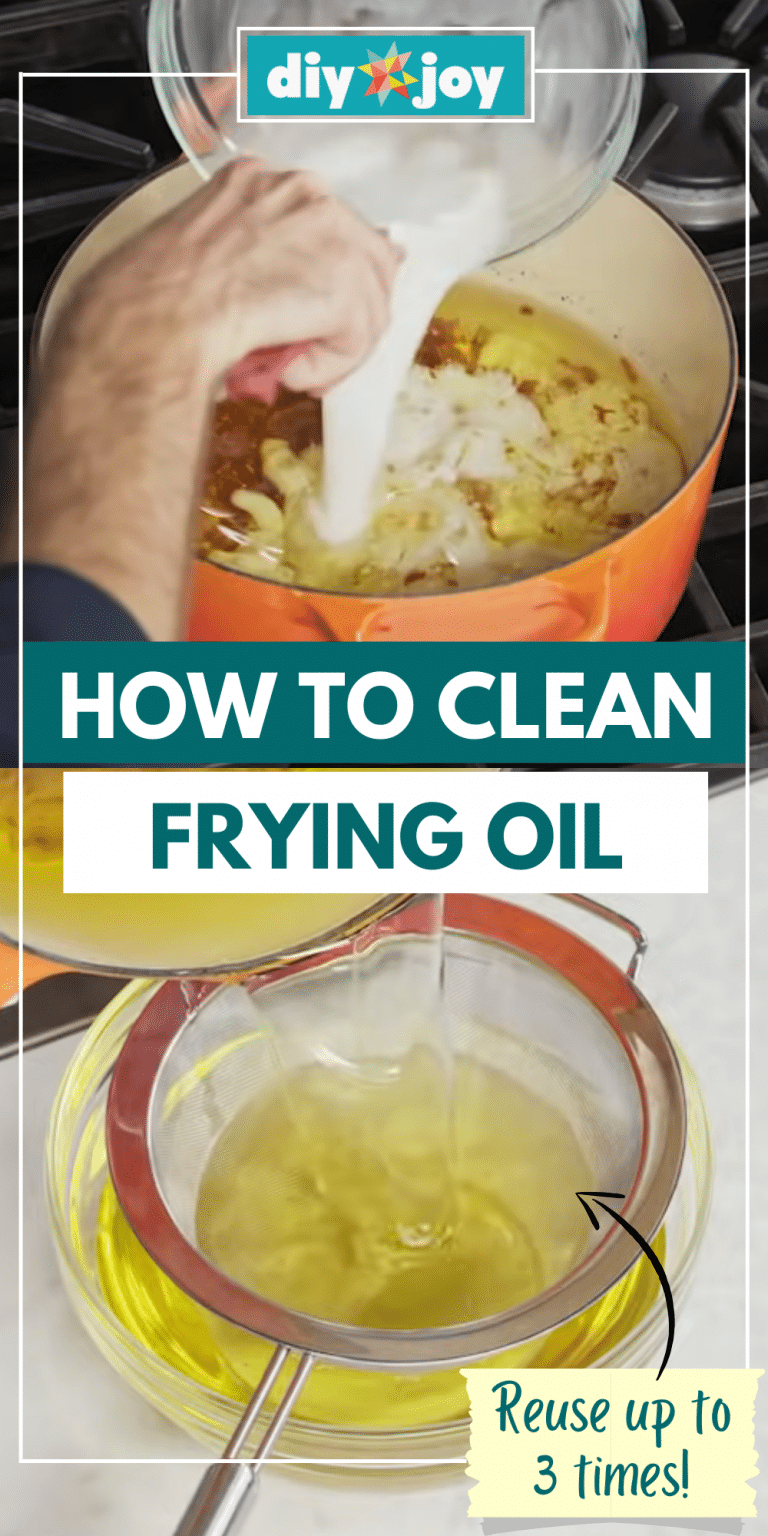 Easiest Way To Clean & Reuse Frying Oil For Up To 3 Times