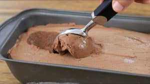 Easy 3-Ingredient Homemade Chocolate Ice Cream Recipe