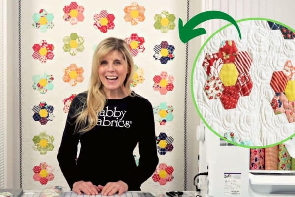 Easy To Make Hexi Honeycomb Quilt