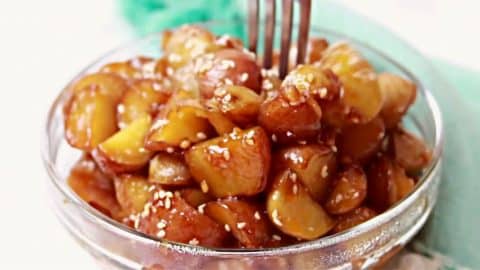 Easy Sticky Potatoes Recipe | DIY Joy Projects and Crafts Ideas