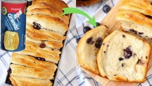 Easy-To-Make Blueberry Pull-Apart Bread