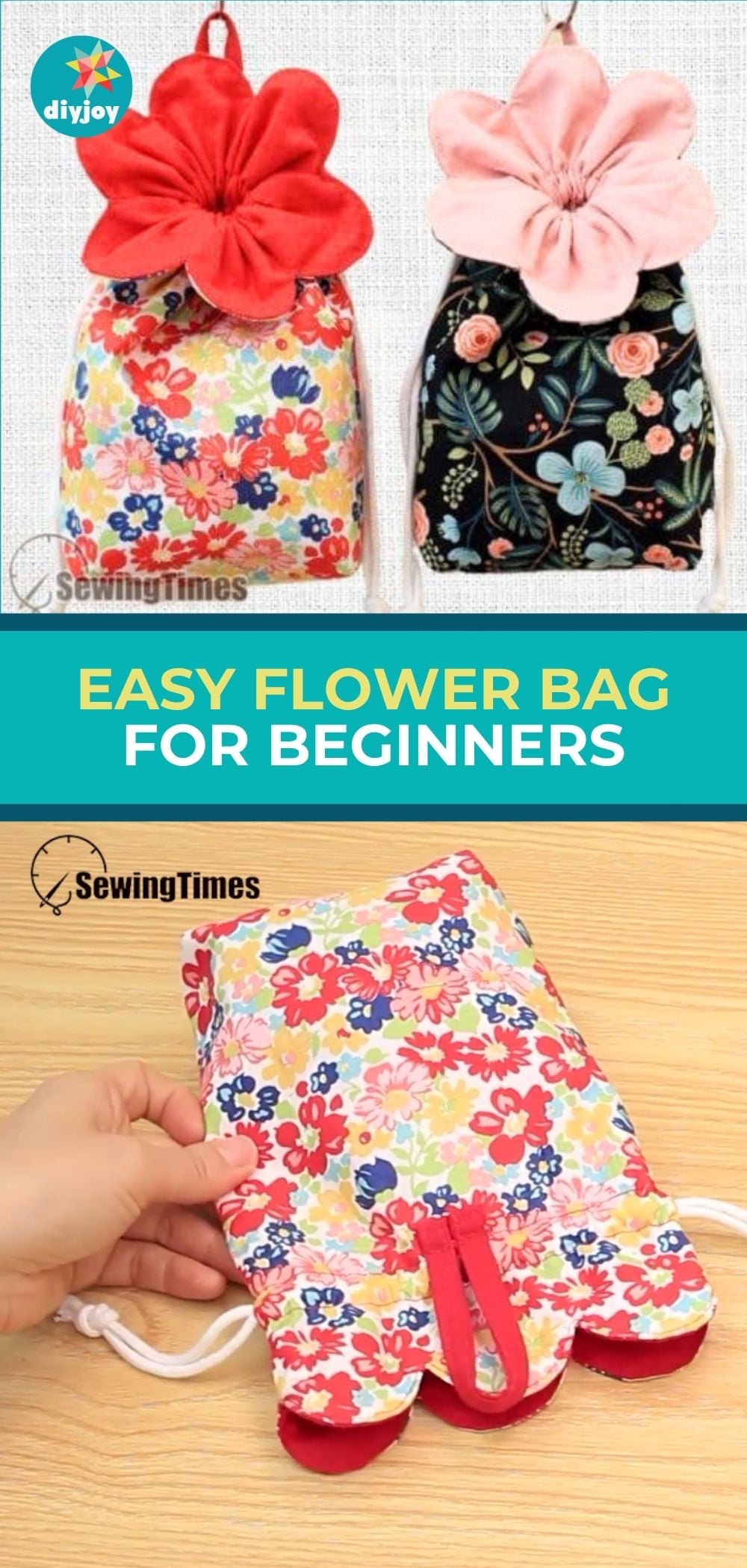 Easy flower Bag For Beginners