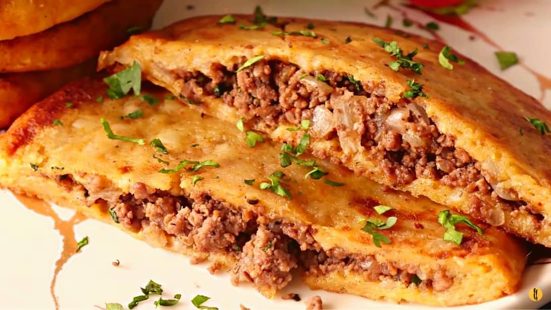 Ground Beef Stuffed Potato Pancakes Recipe | DIY Joy Projects and Crafts Ideas